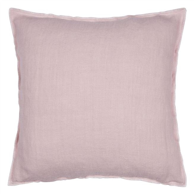 Designers Guild Brera Lino Pale Rose Decorative Pillow - Putti Fine Furnishings 