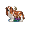 Old World Christmas Cavalier King Charles Christmas Ornament - Blenheim Breed Christmas - Old World Christmas - Putti Fine Furnishings Toronto Canada - 4