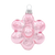 Pink Flower Christmas Ornament