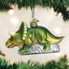 Old World Christmas Triceratops Christmas Ornament, OWC-Old World Christmas, Putti Fine Furnishings