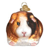 Old World Christmas Guinea Pig Glass Ornament | Putti Christmas