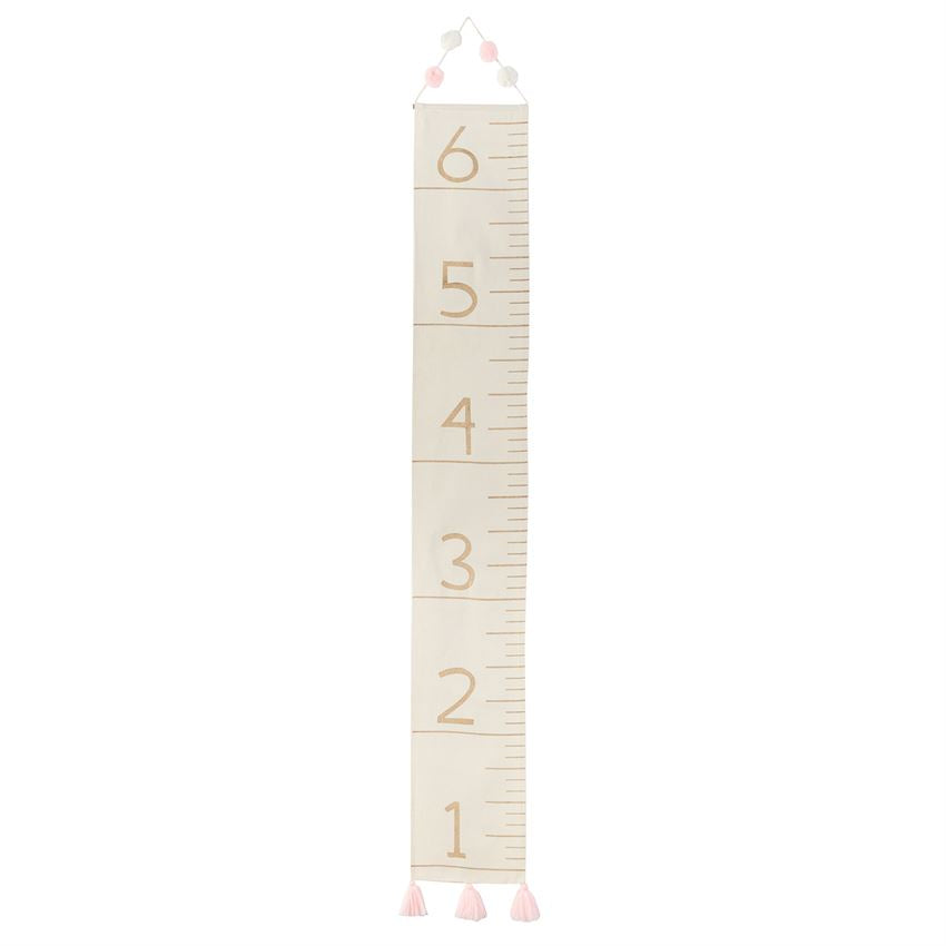 Gold Pink Tassel Growth Chart | Putti Fine Furnishings Canada