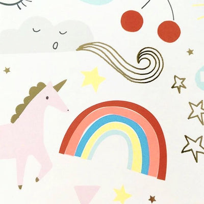 "I Believe in Unicorns" Paper Plates -Small -  Party Supplies - Meri Meri UK - Putti Fine Furnishings Toronto Canada - 2