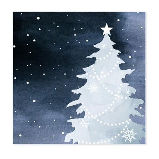 Up with Paper "Midnight Tree" Pop Up Greeting Card | Putti Christmas 