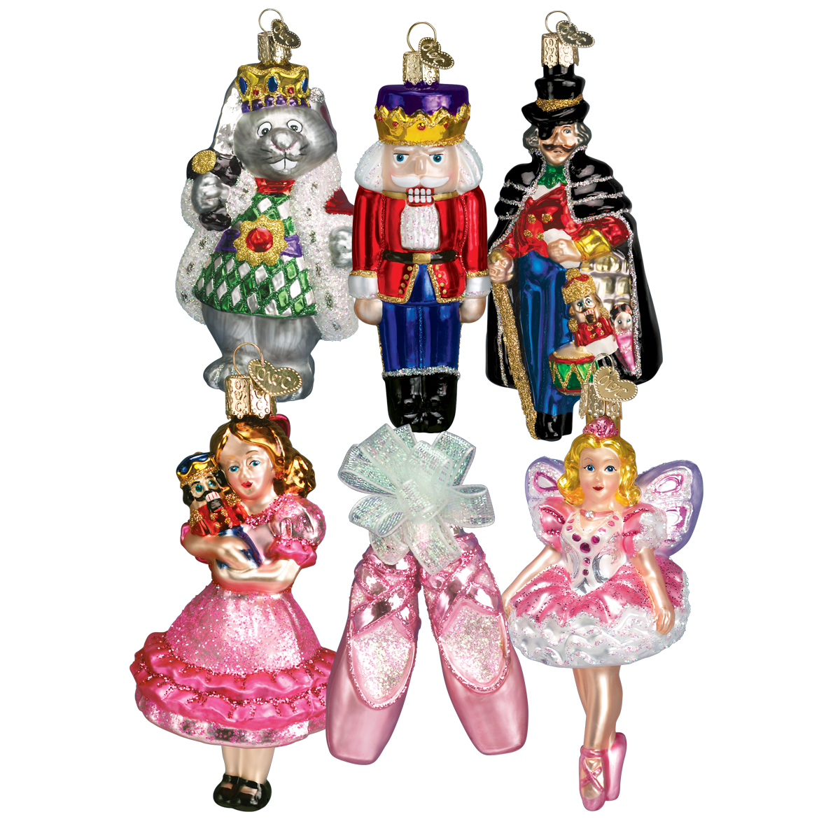 Old World Christmas The Nutcracker Glass Christmas Ornament Set -  Christmas - Old World Christmas - Putti Fine Furnishings Toronto Canada - 1