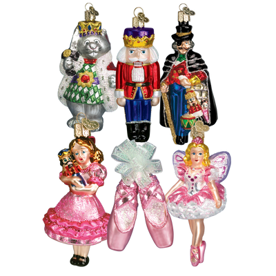 Old World Christmas The Nutcracker Glass Christmas Ornament Set -  Christmas - Old World Christmas - Putti Fine Furnishings Toronto Canada - 1