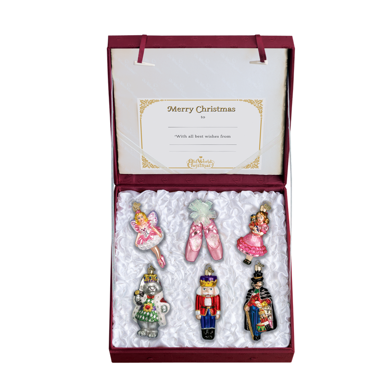 Old World Christmas The Nutcracker Glass Christmas Ornament Set -  Christmas - Old World Christmas - Putti Fine Furnishings Toronto Canada - 1