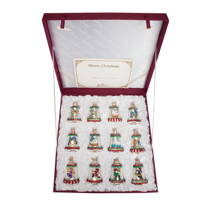 Old World Christmas "Twelve Days of Christmas" Glass Christmas Ornament Set, OWC-Old World Christmas, Putti Fine Furnishings