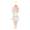 Dancing Girl Glass Ornament | Putti Christmas Ornaments