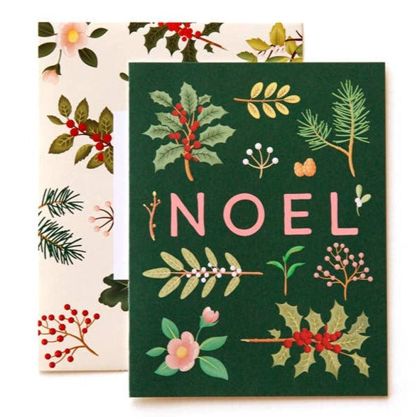Holiday Plants Noel Boxed Christmas Cards | Putti Christmas Celebrations 