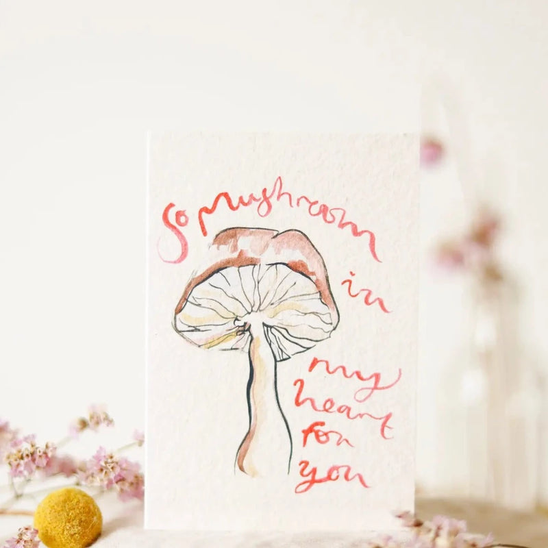 Sophie Amelia So Mushroom Toadstool Greeting Card