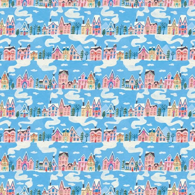 Little Pink Houses Christmas Wrapping Paper Rolls | Putti christmas Canada
