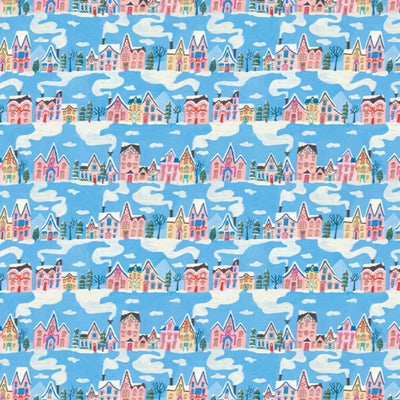 Little Pink Houses Christmas Wrapping Paper Rolls | Putti christmas Canada