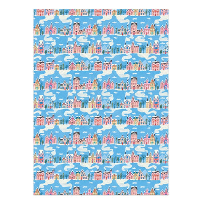 Little Pink Houses Christmas Wrapping Paper Rolls | Putti christmas Canada