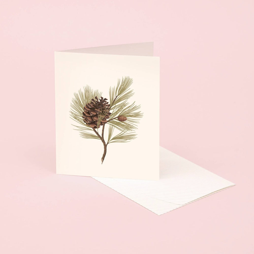 Clap Clap Botanical Scented Card - Pine | Putti Fine furnishings 
