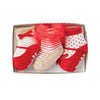 Mud Pie Red Mary Jane Sock Set, MP-Mud Pie, Putti Fine Furnishings