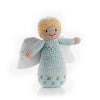 Turquoise Angel Rattle Hand Crochet Rattle