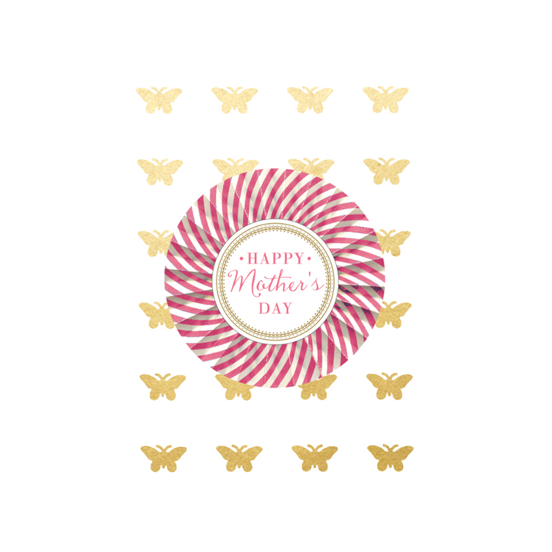 Anna Griffin - Mother's Day Pleated Wheel Greeting Card