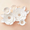 Big Bloom White Paper Flowers Kit  | Putti Fine Furnishings