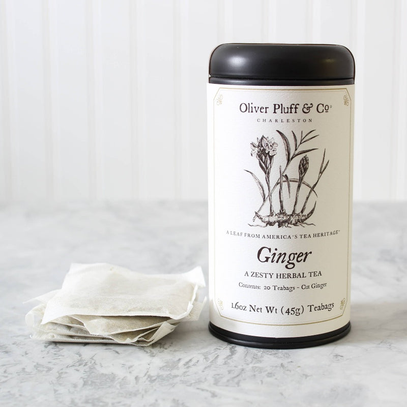 Oliver Pluff & Company - Ginger - 20 Teabags | Putti Fine Foods Canada 