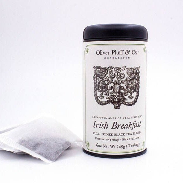 Oliver Pluff & Company - Irish Breakfast - 20 Teabags | Putti Fine Furnishings 