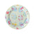 Floral Decorated Eggs Paper Salad & Dessert Plates