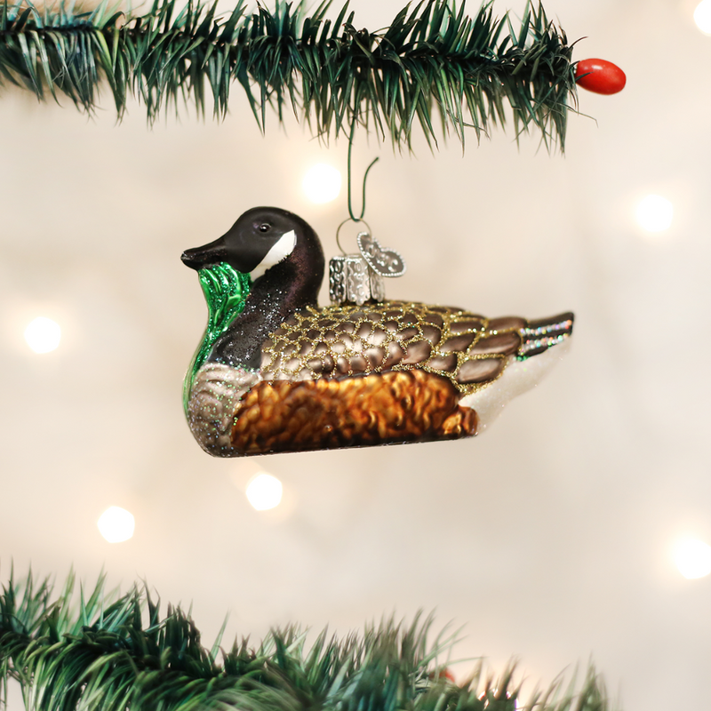 Old World Christmas Canada Goose Glass Ornament | Putti Canada