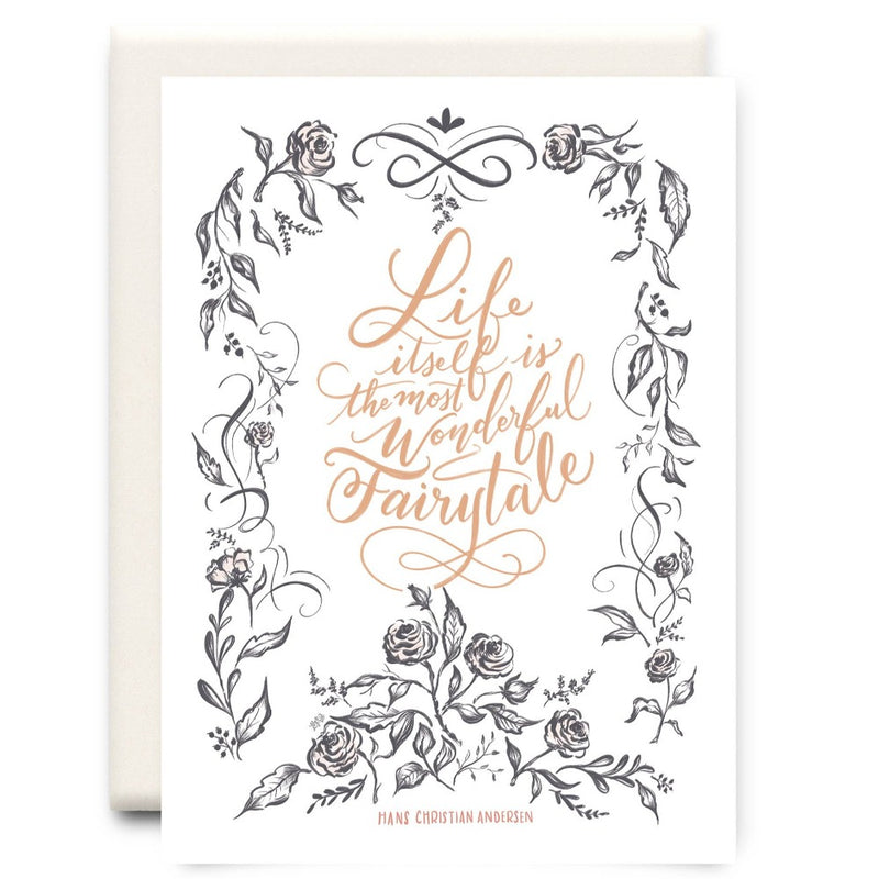 Inkwell Cards Most Wonderful Fairytale Love Greeting Card | Le Petite Putti 
