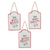 Enamel Tag Holiday Tag Hanger | Putti Christmas Decorations 