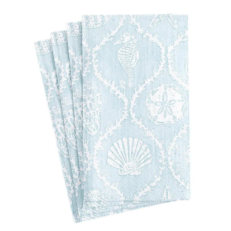 Aqua Seychelles Paper Guest Towel Napkins | Putti Celebrations Canada