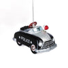 Police Department Car Glass Ornament