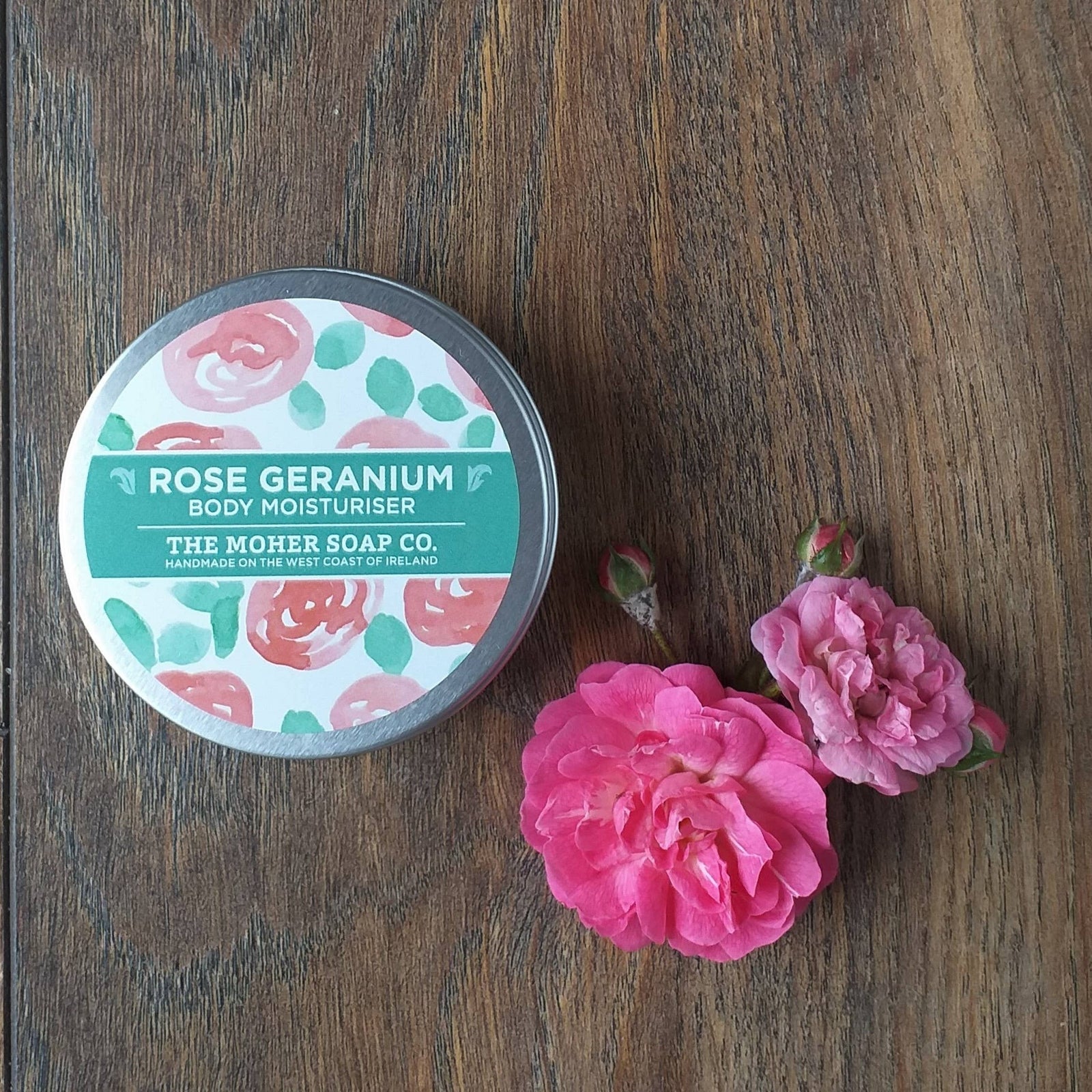 The Moher Soap Co. - Rose Geranium Solid Body Moisturiser
