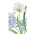 Agapanthus Garden Paper Napkin - Guest | Putti Celebrations Canada 