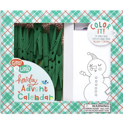 Color It DIY Advent Calendar Garland