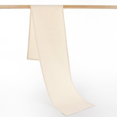 French Ticking Table Runner - Beige, IT-Indaba Trading, Putti Fine Furnishings