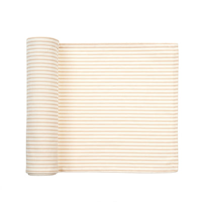 French Ticking Table Runner - Beige