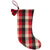 Mud Pie Buffalo Check Stocking with Tassel | Putti Christmas 