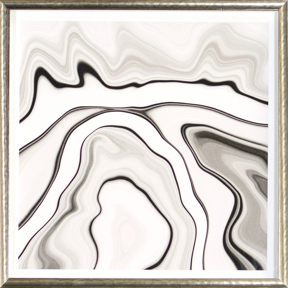  "Marbled Motion II" Framed Print, Cel Arts Studio, Putti Fine Furnishings