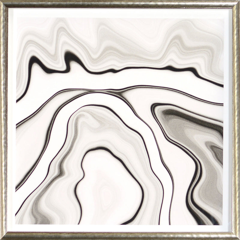  "Marbled Motion II" Framed Print, Cel Arts Studio, Putti Fine Furnishings
