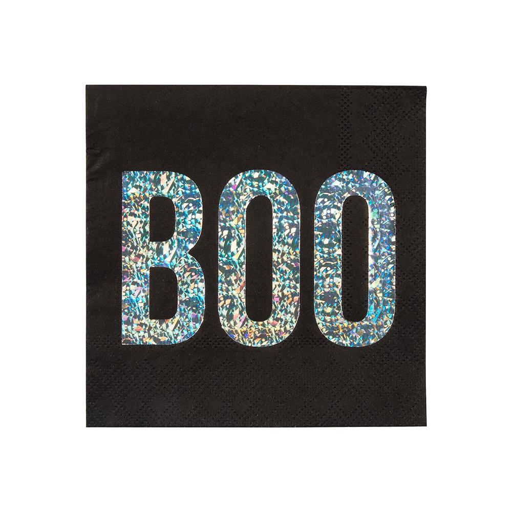Meri Meri Boo Paper Napkins Small Halloween - Le Petite Putti Party 