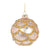 Pink Fancy Swag Glass Ball Ornament | Putti Christmas Canada 