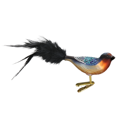 Old World Christmas Barn Swallow Glass Ornament, OWC-Old World Christmas, Putti Fine Furnishings