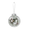 Pine and Bough Snow Ornament -  Christmas - AC-Abbott Collection - Putti Fine Furnishings Toronto Canada