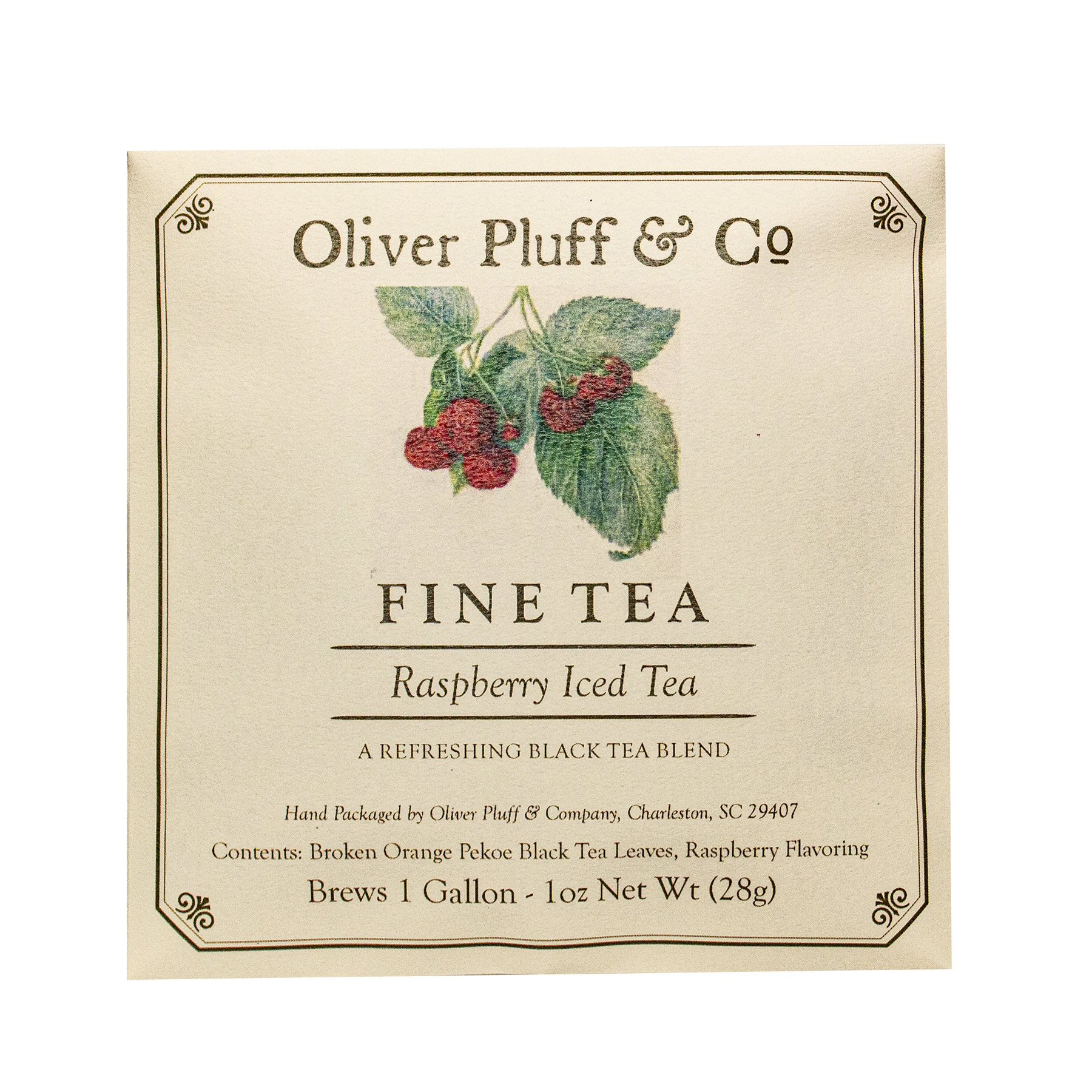 Oliver Pluff & Company - Raspberry Iced Tea