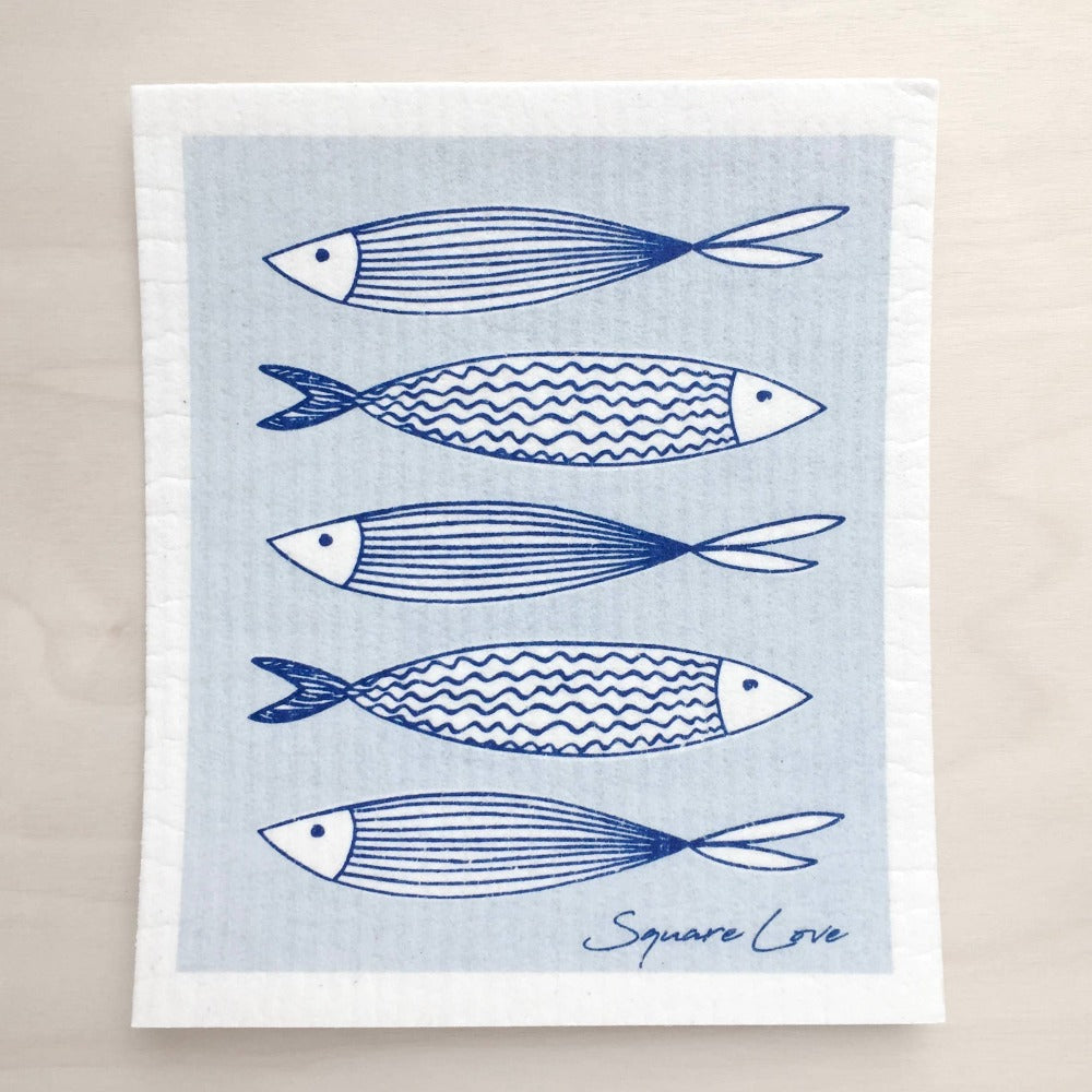 Fish Swedish Dishcloth