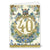 40 Crown Crest Greeting Card
