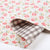 Pink Floral & Grey Gingham Wrapping Paper