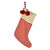 Red and White Striped Stocking