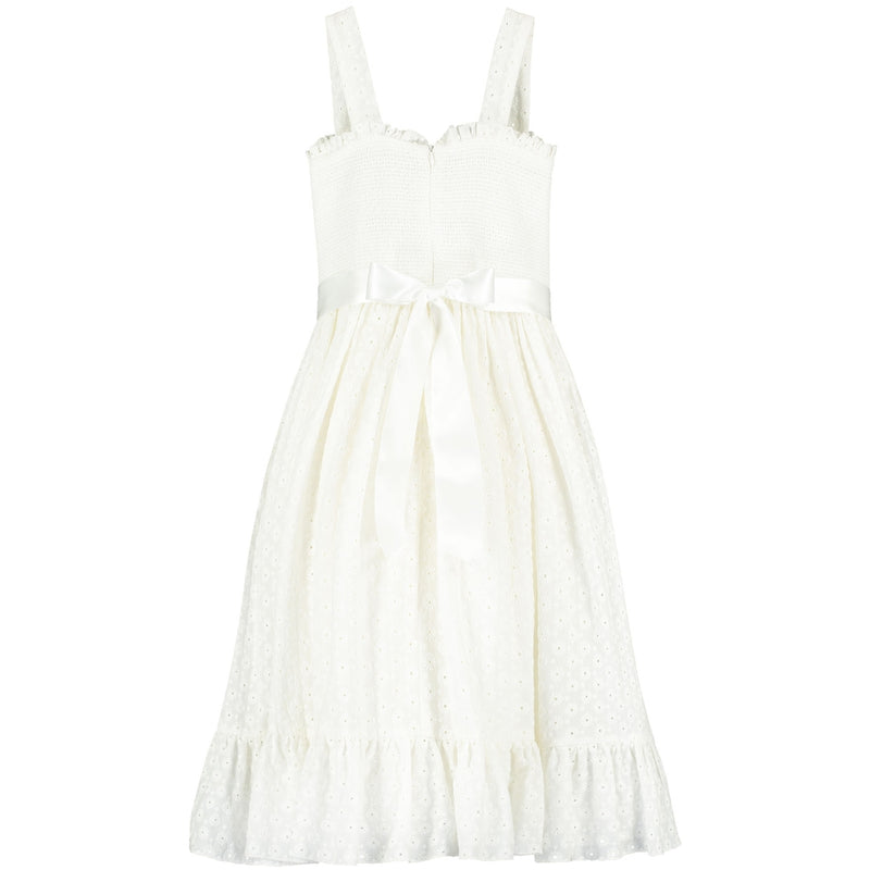 Hollie Hastie Ava White Eyelet Party Dress