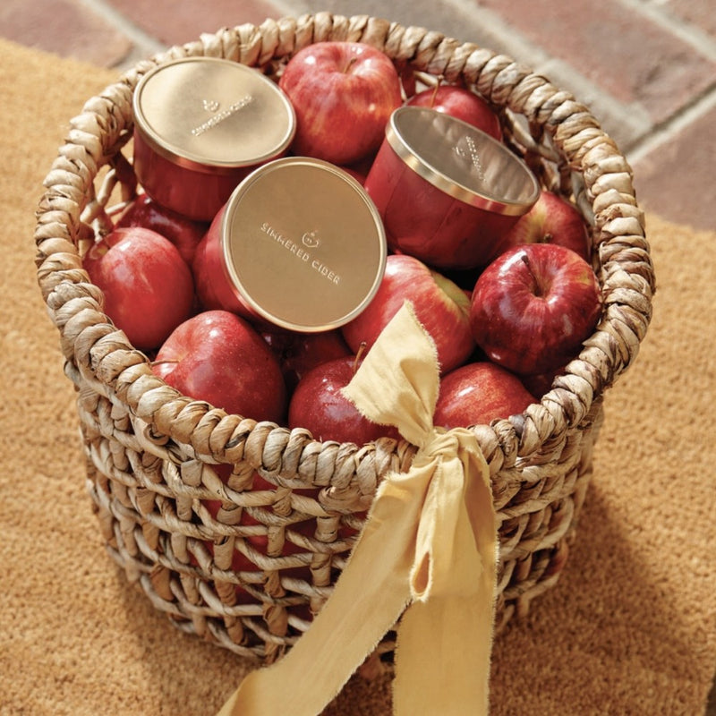 Thymes Simmered Cider Poured Candle Tin